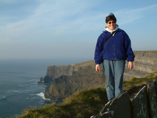 Robyne at Cliffs of Moher